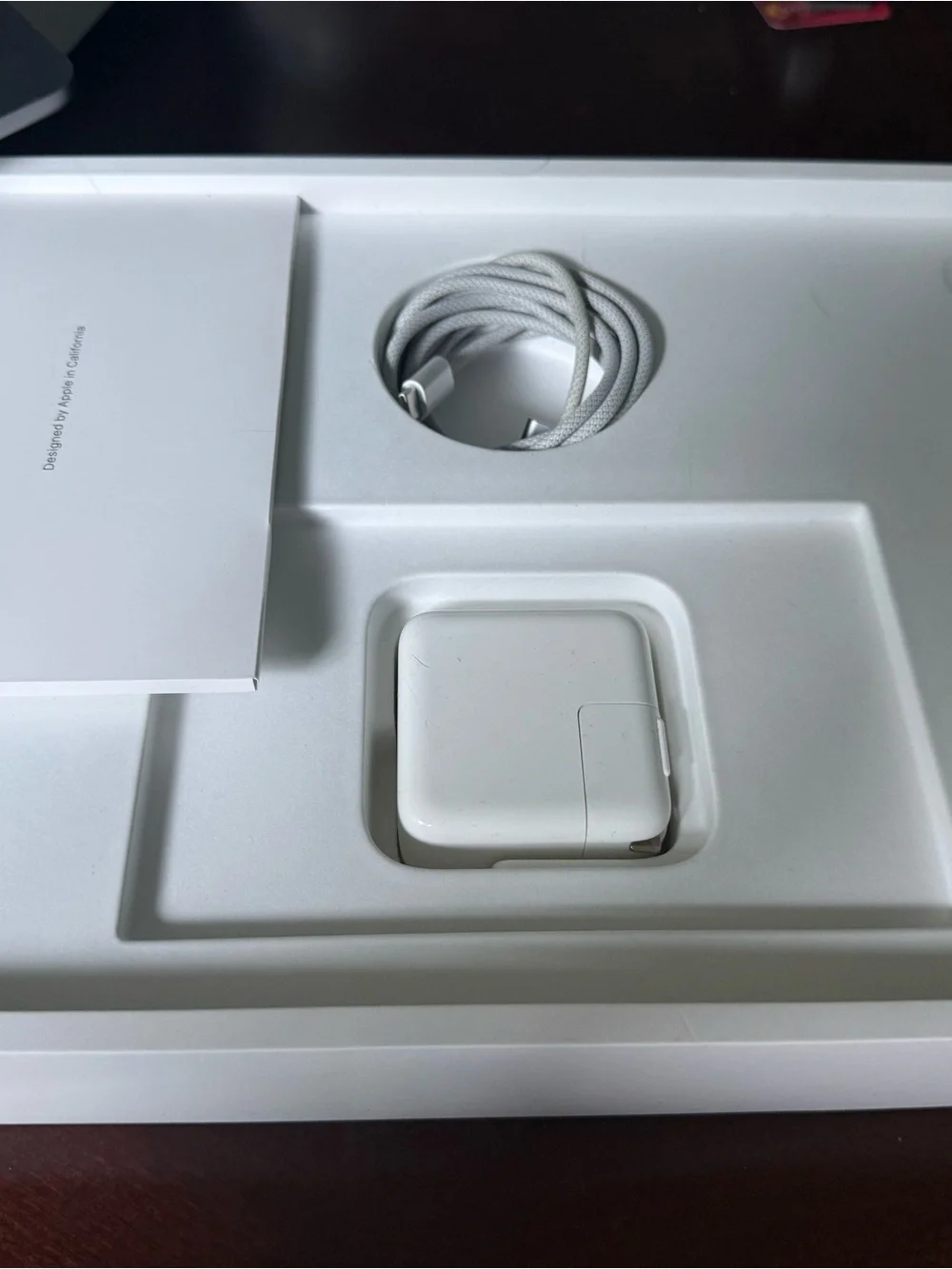 Apple MacBook Air White and Silver Retail Box
